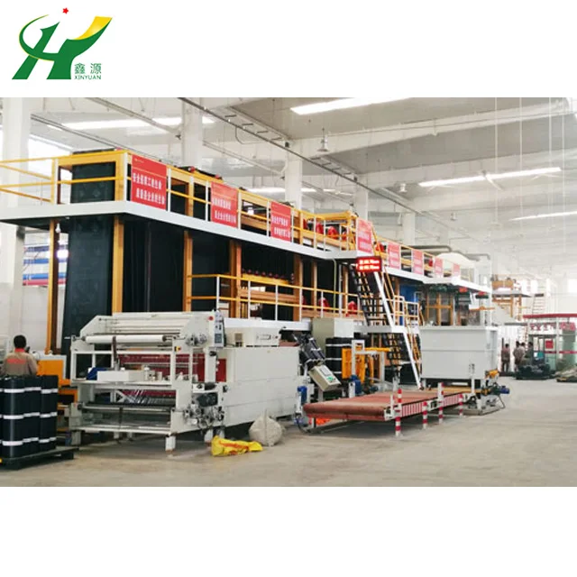 Polyester mat reinforcement sbs/app modified bitumen waterproof membrane equipment supplier