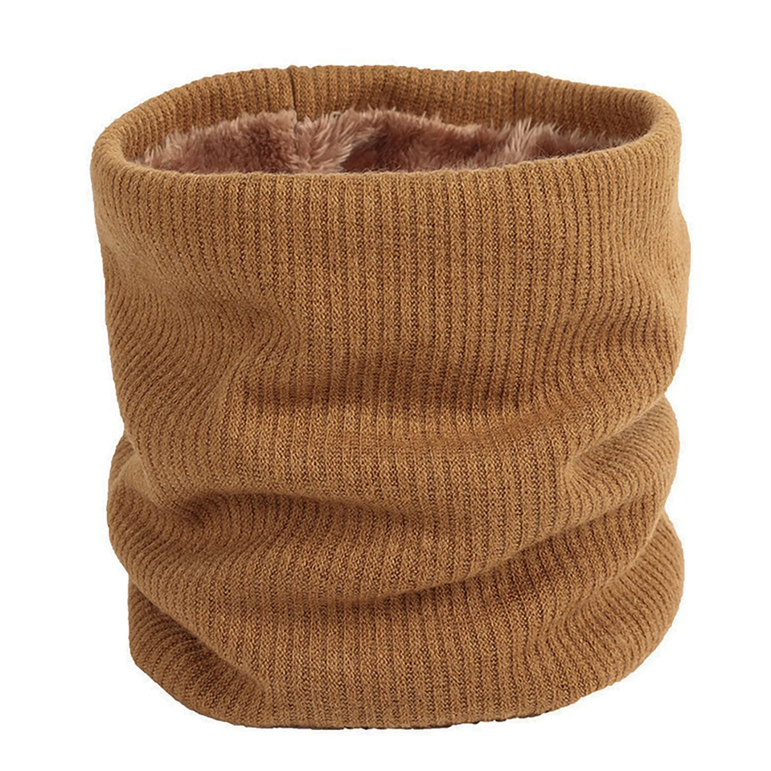 Custom Winter Men Women Scarves Cold Weather Face Cover Double Layer Polar Fleece Neck Gaiter Warmer