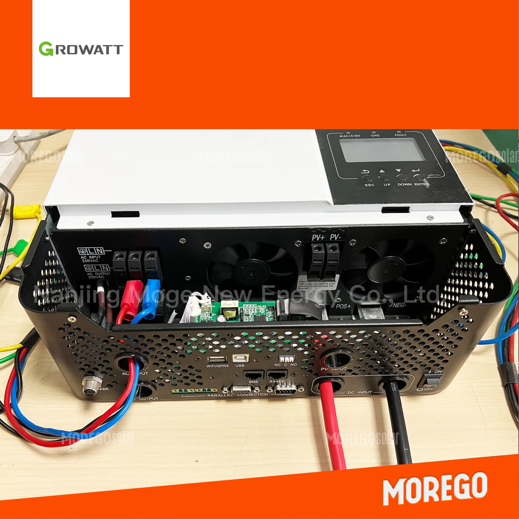 Growatt солнечный инвертор 5 кВт генератор энергии зарядное устройство