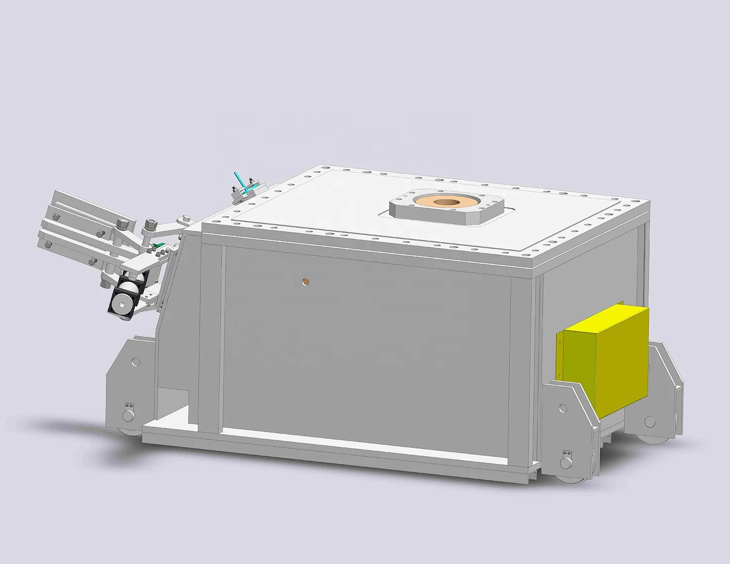 Immersion heating molten bath-type low pressure casting holding furnace Aluminum casting equipment