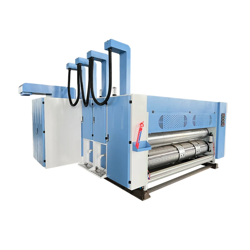 4 Colour Printer Slotter Die Cutting Machine Carton Printing Slotting Die-cutting Machinery For Boxes