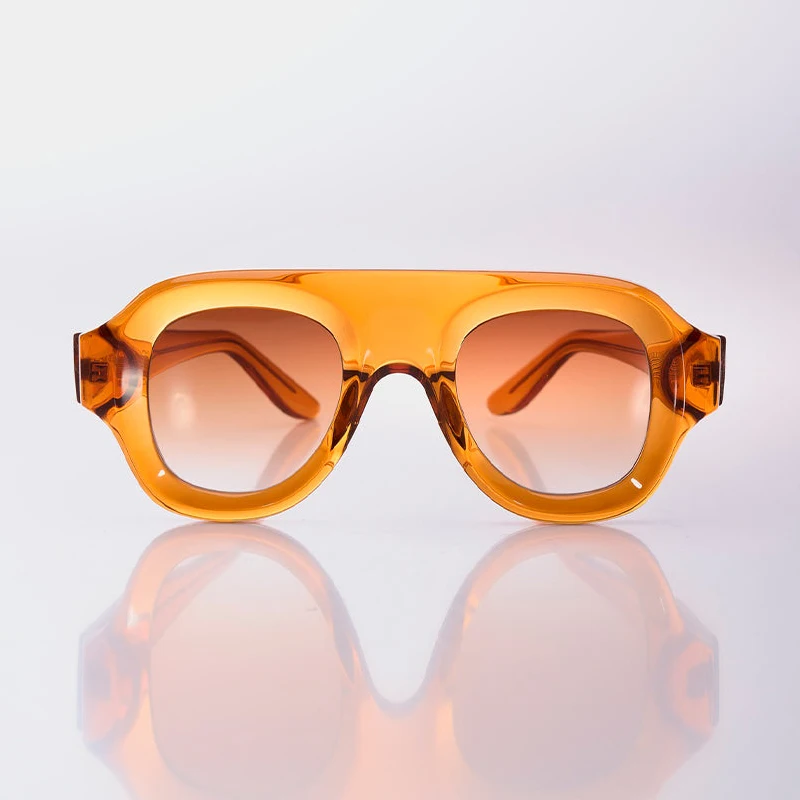 LBAshades 2410 Custom Men Women CR39 Lens Sun Glasses Wholesale Oversized Sunglasses 2024 Fashion Polarized Acetate Sunglasses