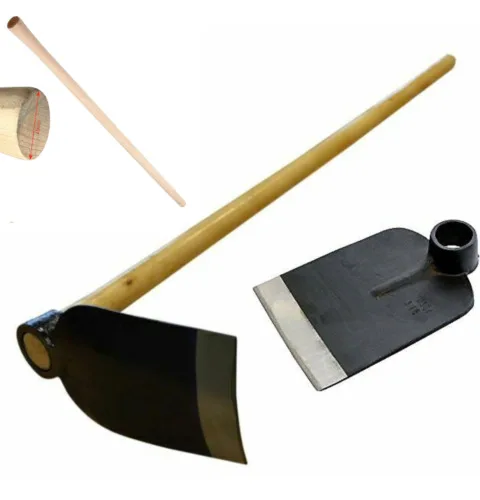 B.Cock Brand Garden Hoe Tool Garden Hoes Forged Farm Tools H304 H305 Metal Farm Hoe for Agriculture