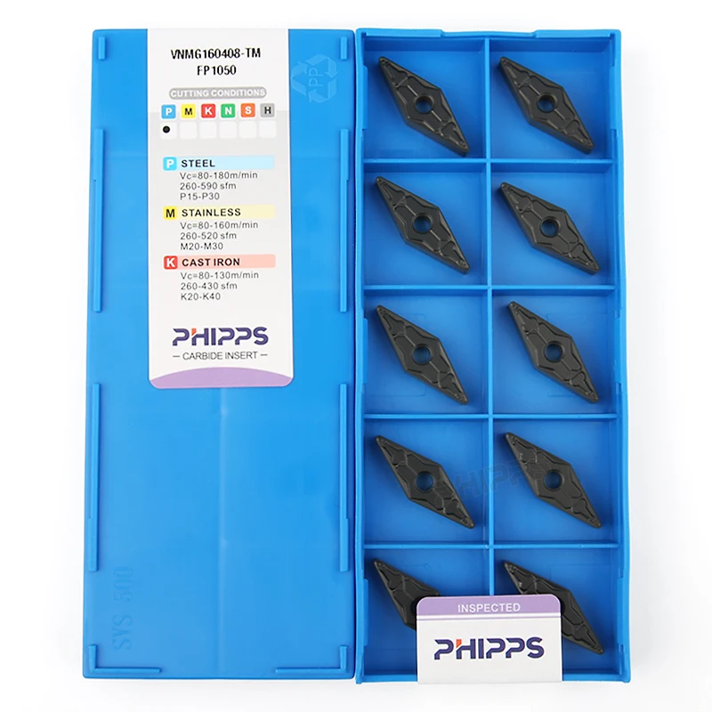 VNMG 160404 160408 160412 stainless steel CNC lathe tool carbide turning insert VNMG160404 machining insert