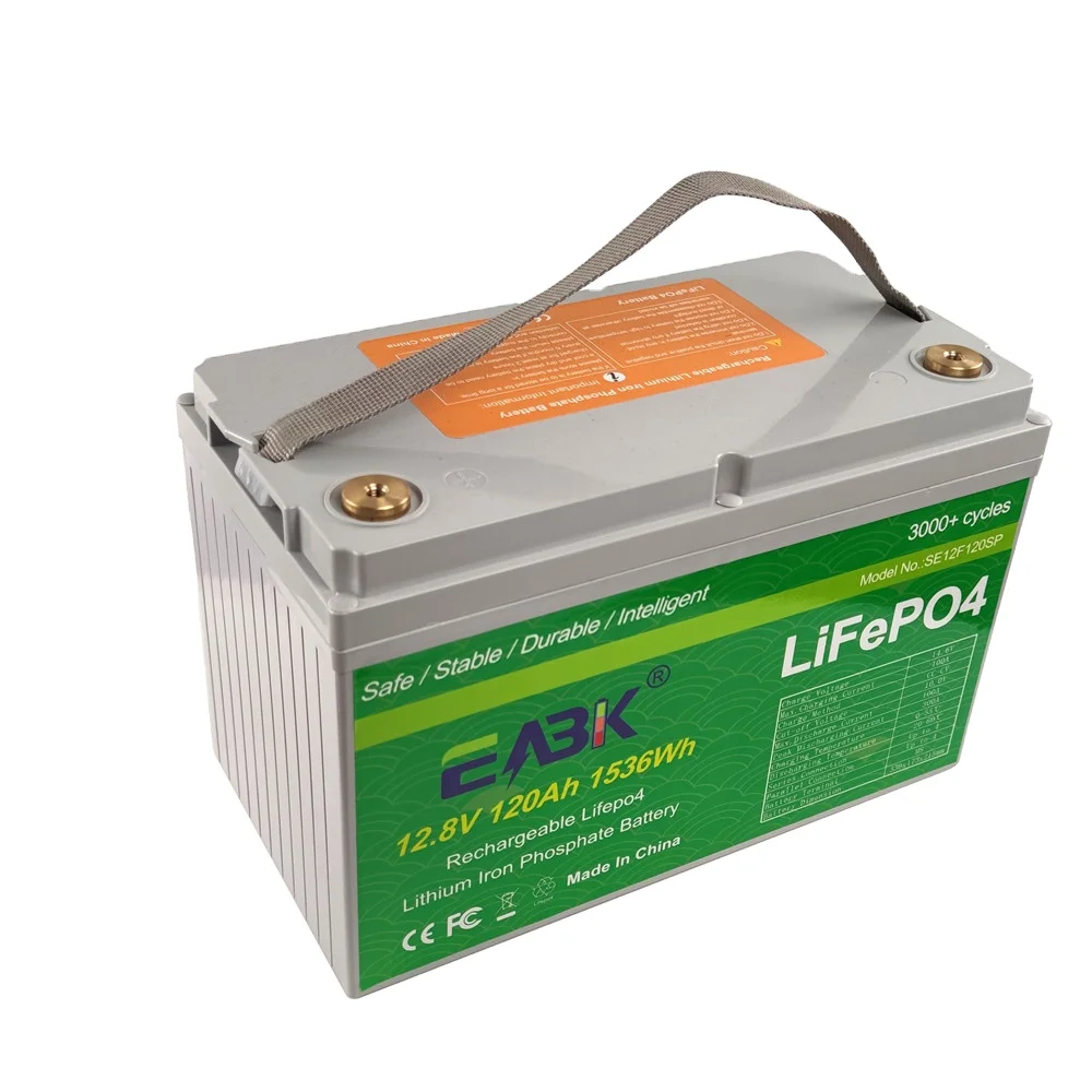 Heating Function Can Be Added Safer Performance 12v 120ah Lithium Ion Battery