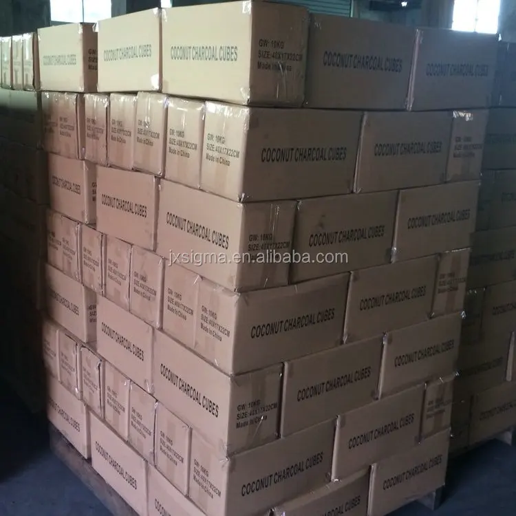 Factory Price Smokeless pure coconut Shell made shisha hookah charcoal