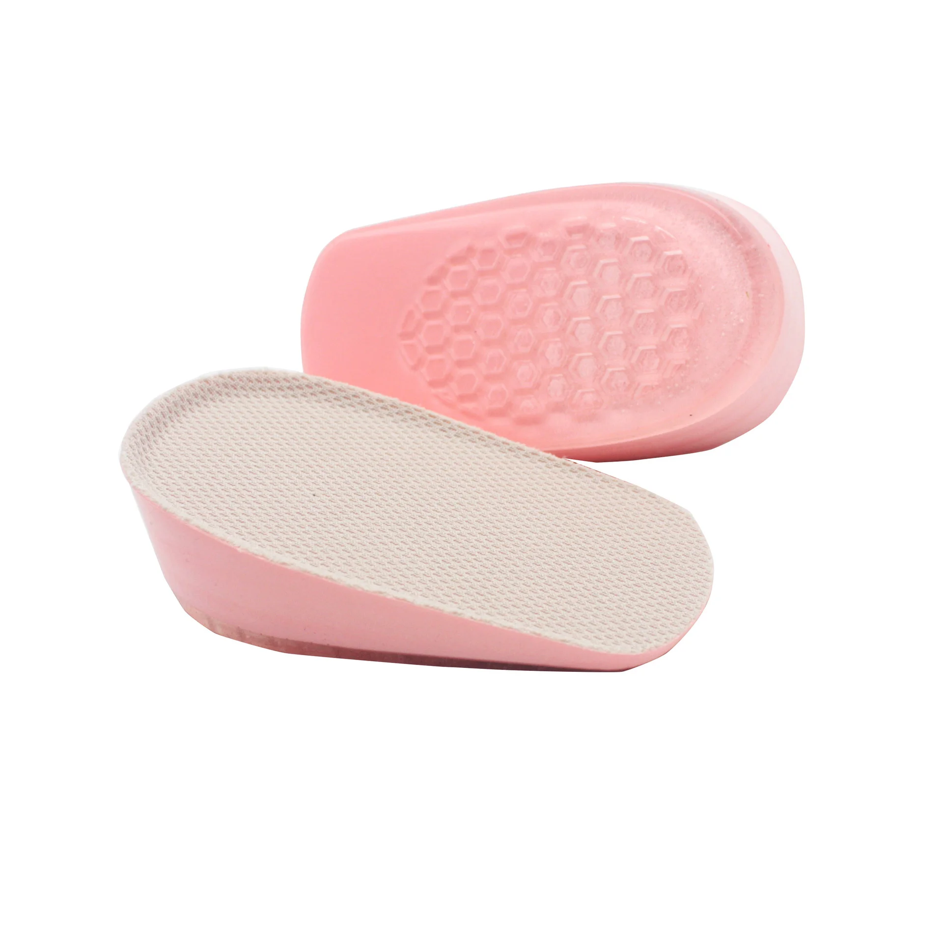Adjustable 1.5/2.5/3.5 Cm Height Increase Insoles Silicone Heel Cushion Inserts For Men And Women Gel Heel Lift Inserts
