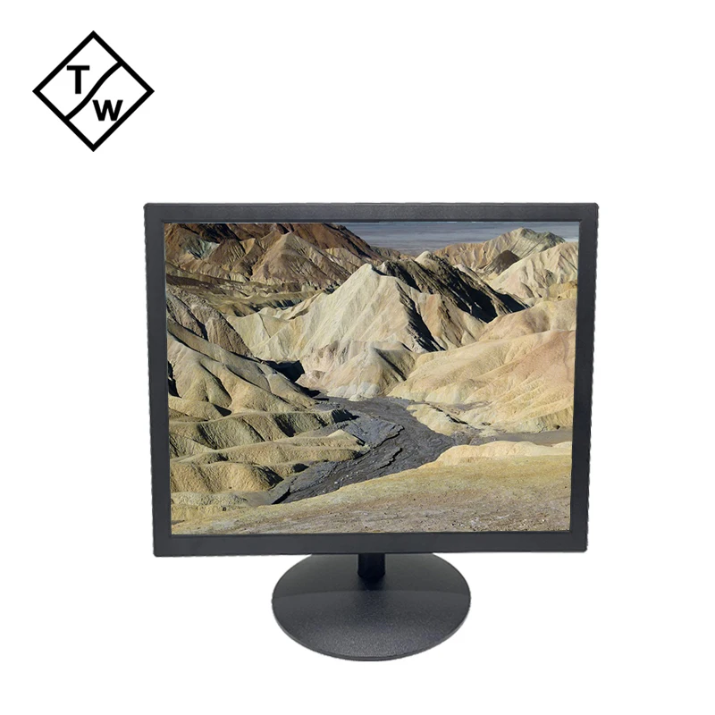 Desktop LED Monitor 17 inch 1280*1024 Resolution VGA HDM DVI AV optional
