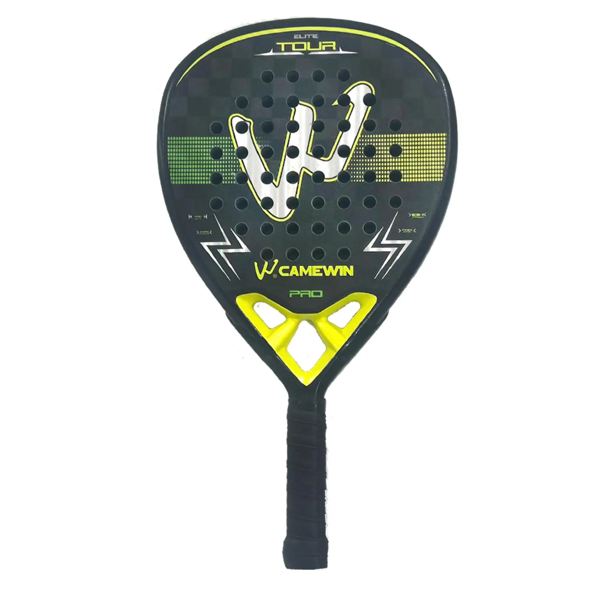 Padel Tennis Racket Powerful Carbon Tennis Paddle Racquet Bag Included