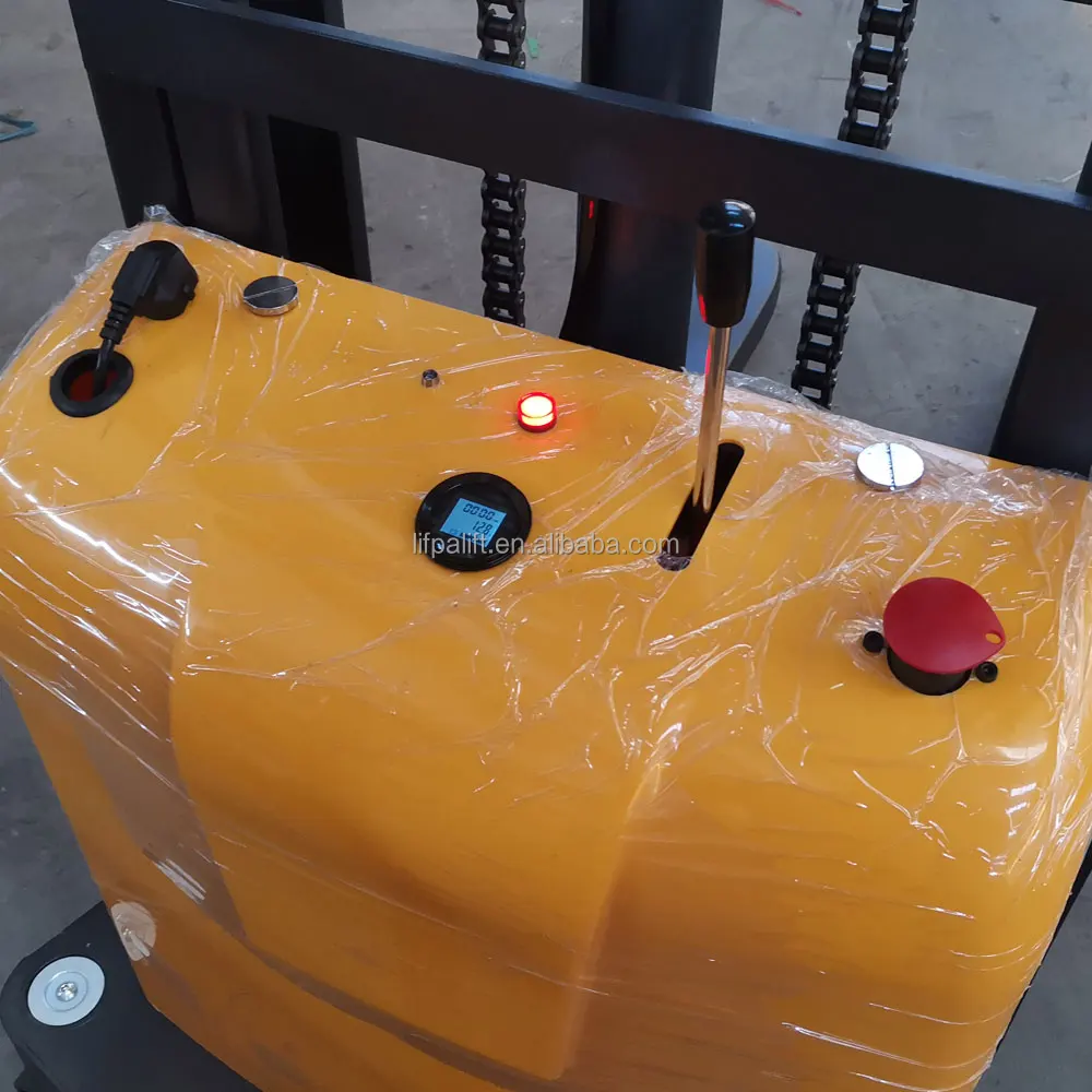 2000kg Hydraulic Battery Semi Electric Pallet Stacker