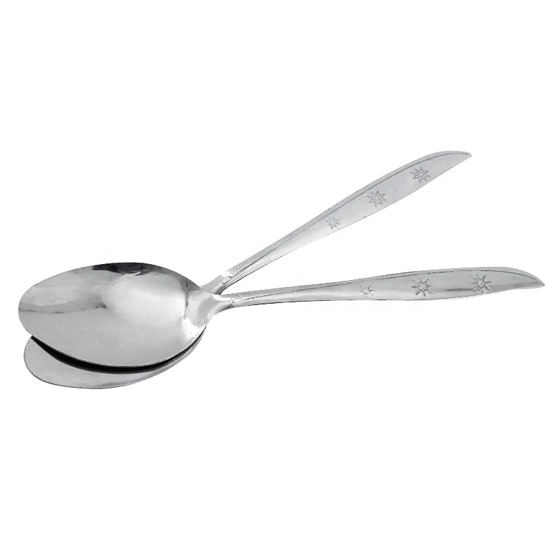 Cookware kitchen stainless steel 888 soup spoon dinner soup spoon use
