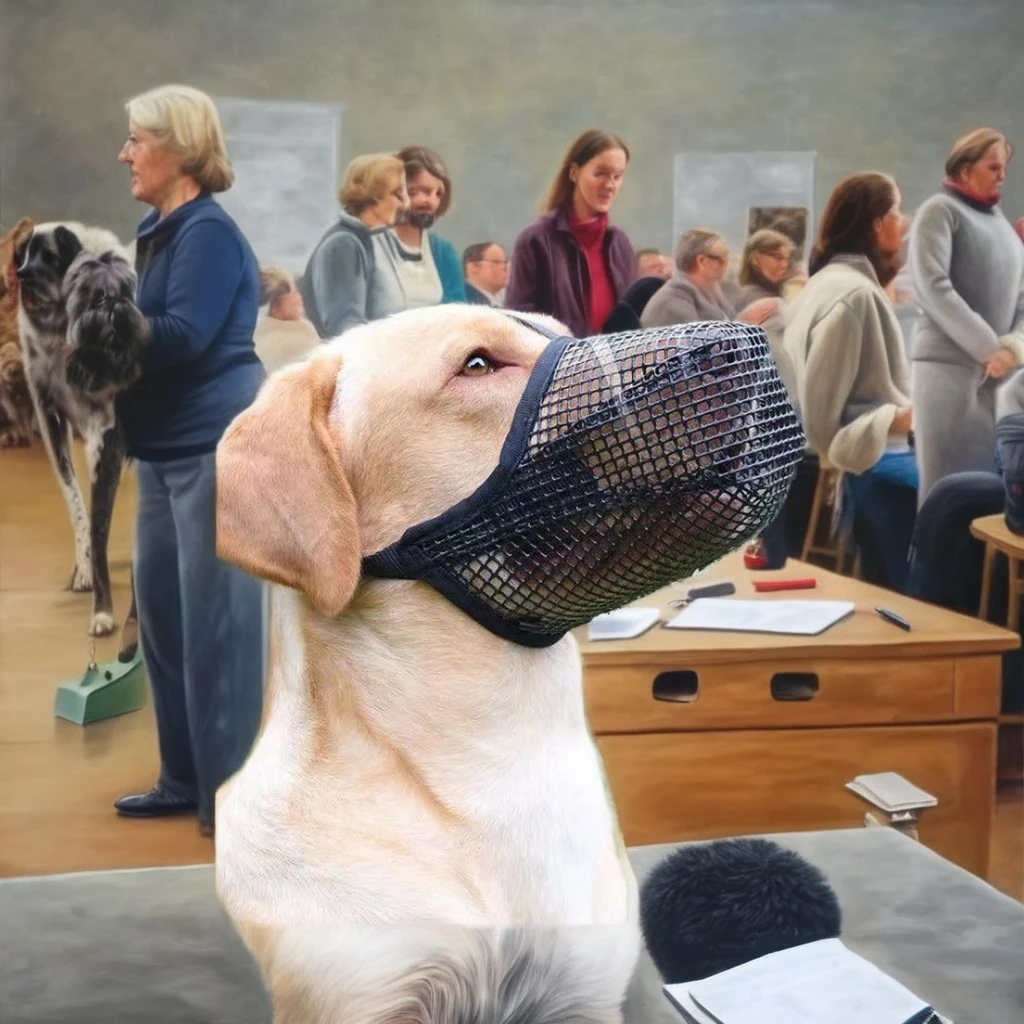 Customizable Soft Mesh Dog Muzzle Adjustable Anti-Biting Barking & Chewing Sports Safety for Pets