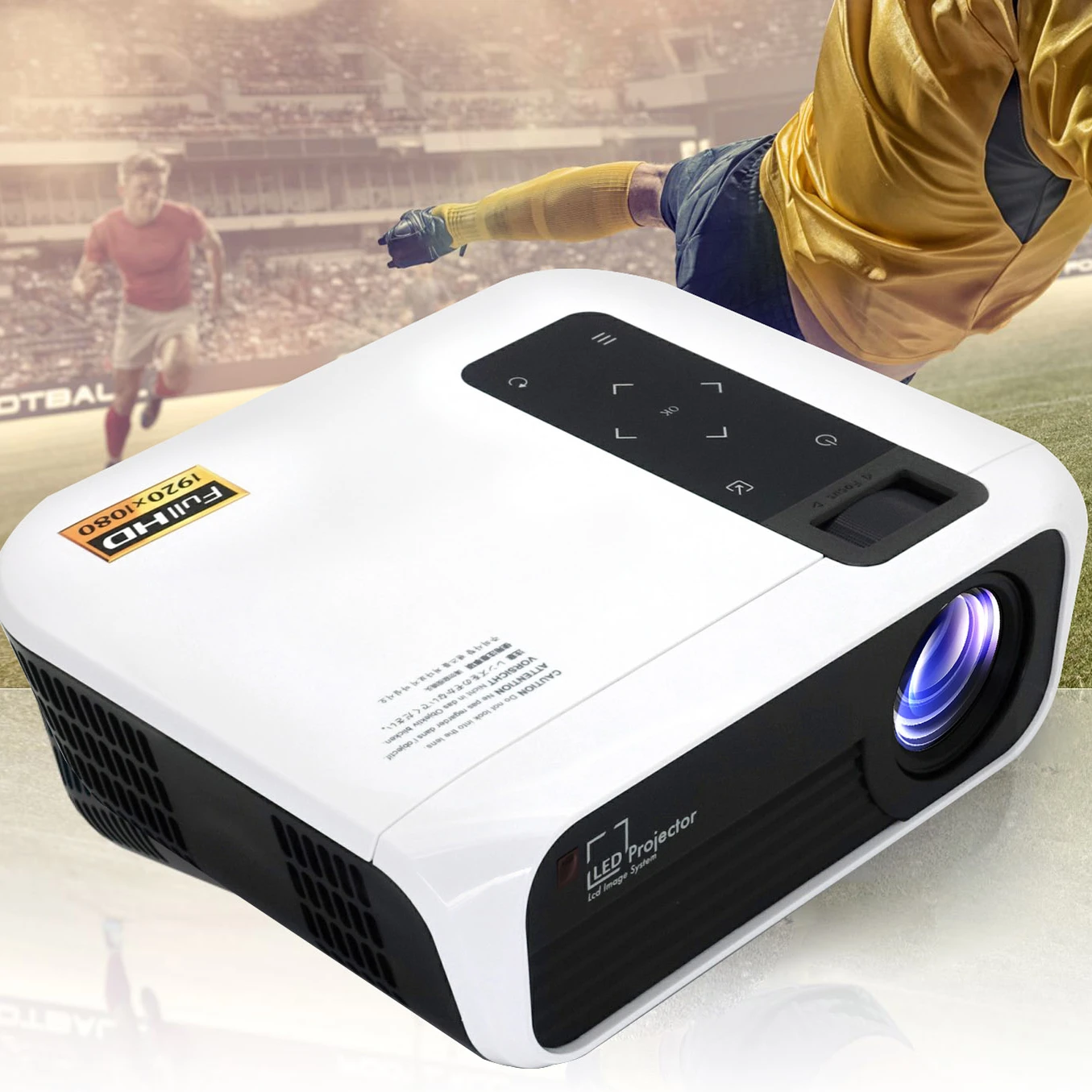 Good quality and low price portable 1080p mini smart projectors for home theater hd 1080p lcd mini led portable home projectors