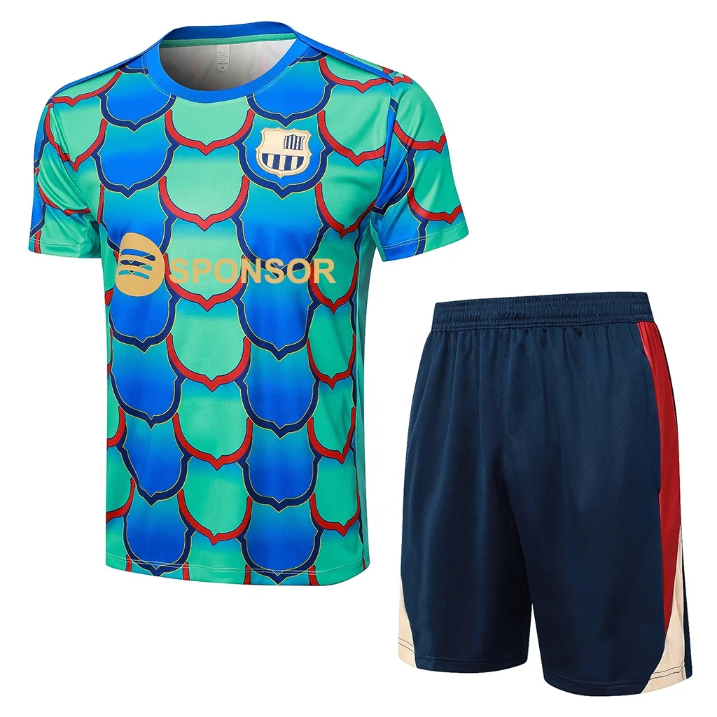 Soccer Uniforms National Club Thai Custom Name T shirt with Shorts