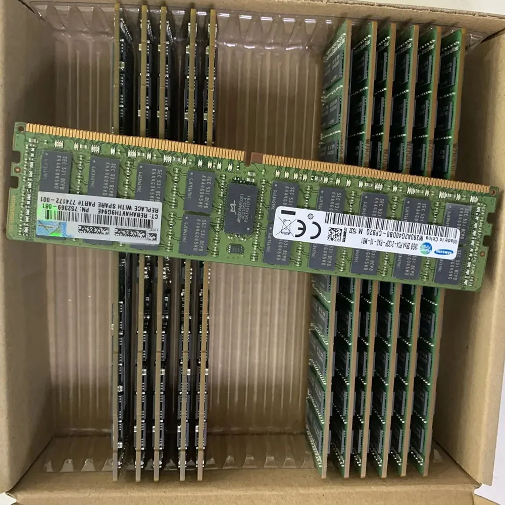 high quality P40007-B21 M392B2G70DM0-YK0  DDR3 1600 PC3-12800R VLP server memory ddr3 ddr4 ddr5 supplier