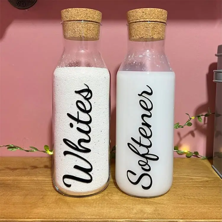 Wholesale Carafe with Cork Stopper Lid Glass Fridge Carafe Drip-Free Ice Tea Maker Glass Water Pitcher