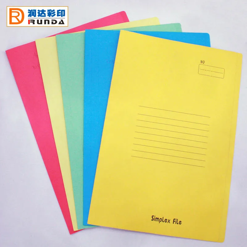 Elegant style Recycled Paper File Folder