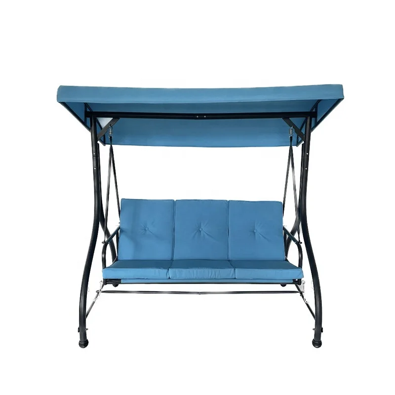 Garden comfortable seat swing chair 3 seat swing chair with canopy Garden Patio Swing Chair