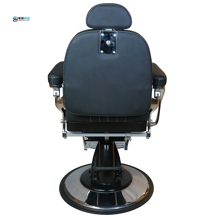 Foshan salon furniture leisure barbershop chairs classic heavy duty portable barber chairs