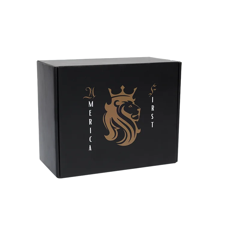 Биоразлагаемый пользовательский продукт упаковка маленькая коробка шляпы Упаковка Почтовый ящик подписка черный бизнес подарочная картон