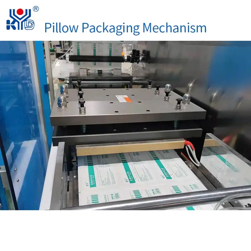 Полностью автоматическая машина для отслеживания цвета маски для лица с четырьмя боковыми уплотнениями от KYD