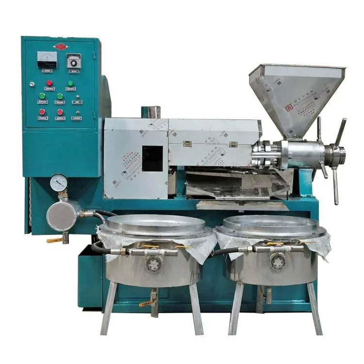 6Yl-160 Oil Press Machine With Heating and Filtering System Oil Extraction Machine With Vacuum Filter