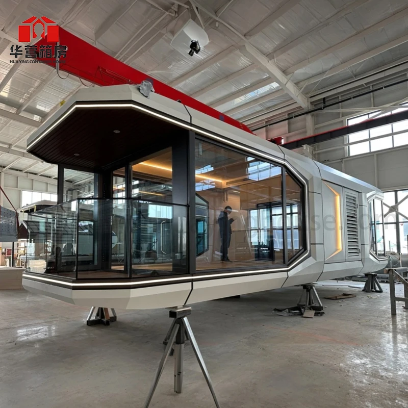 Direct Sale Prefab House Bed Hotel Cabin Modular Hotel Space Capsule Travel Resort Space Capsule Small Mobile Home Mode