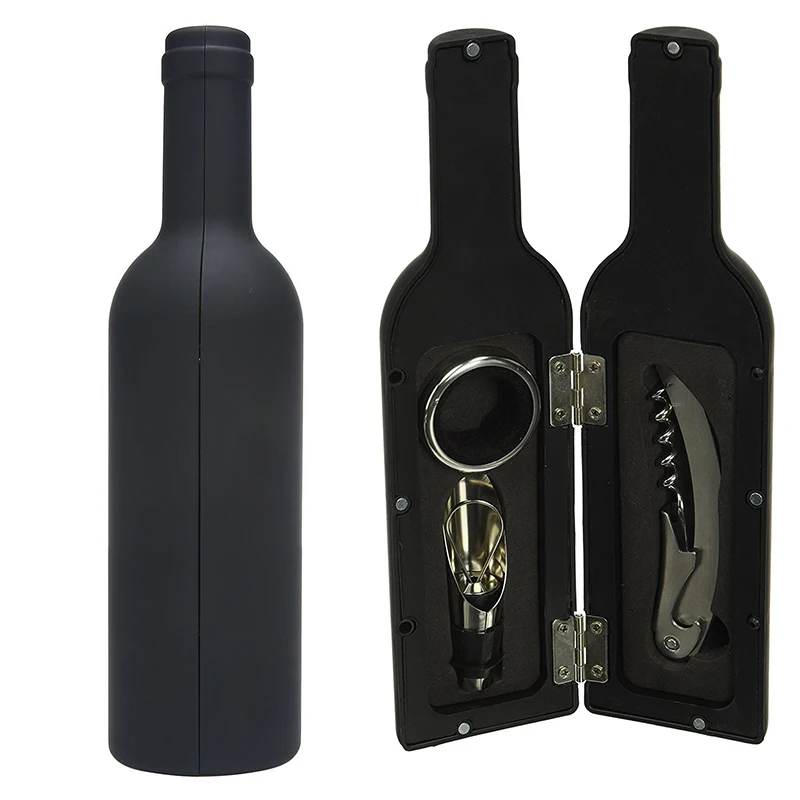 Tool Accessories Bottle Shape 3pcs Wine Gift Set