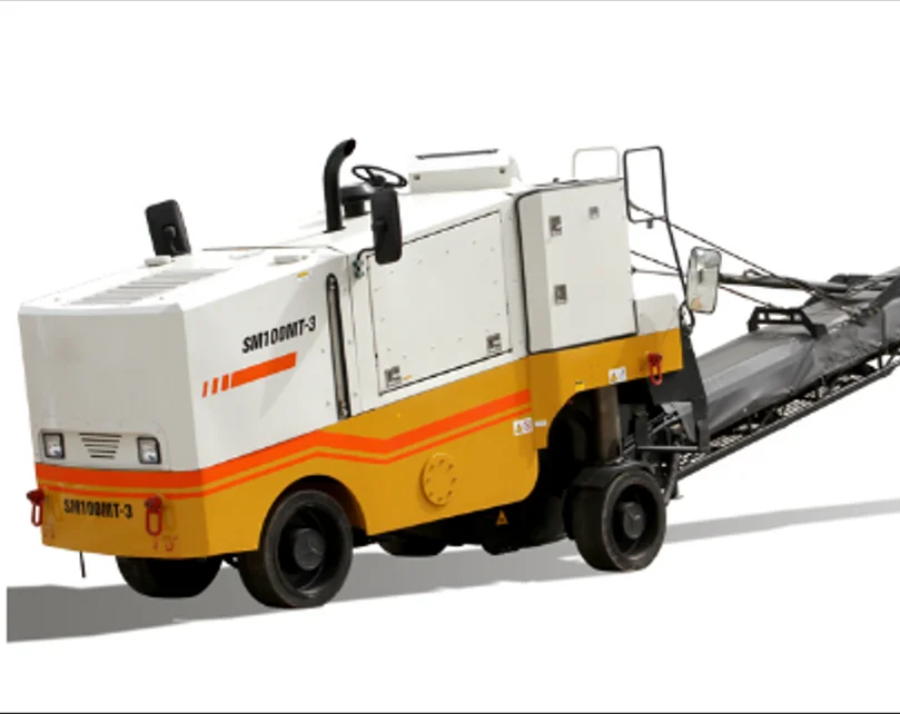 Cold Planer Road Milling Machine Road Milling Machine Easy Maintenance SM100MT-3 Conveyor Belt Road Cold Milling Machine