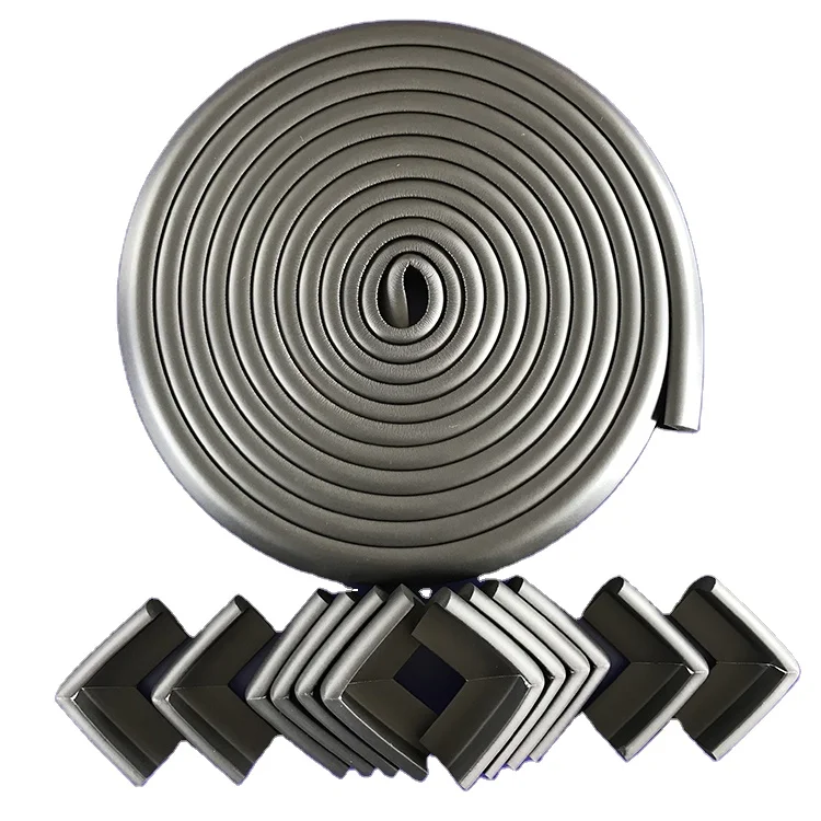 NBR Foam Soft Damping Guards L Shape Baby Safety Corner Protector Furniture Table Desk Edge Cushion Guard Strip