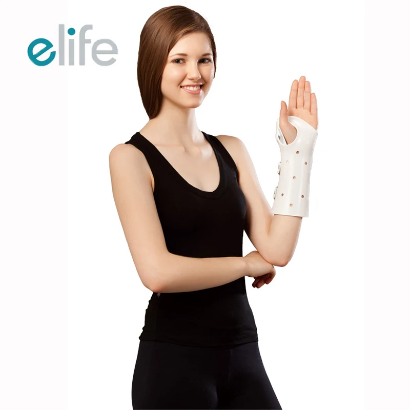 E-Life E-WR121 Wholesale popular Adjustable Wrist Stabilizer with Detachable Metal Splint Carpal Tunnel Wrist Brace