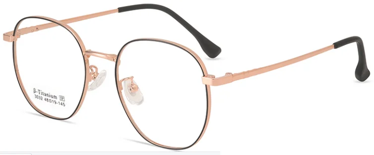 China Factory Metal Spectacle Eye Glasses B-titanium Optical Eyeglasses Frames For Men Women Alloy Non-magnetic Titanium Eyewear