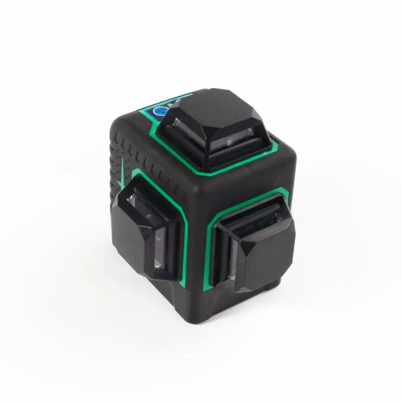 3D Mini 360 Rotating Green 12 Lines Automatic Leveling Laser Level