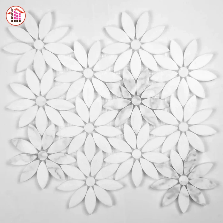 Classical design 8mm thickness glass and metal mix resin mosaic