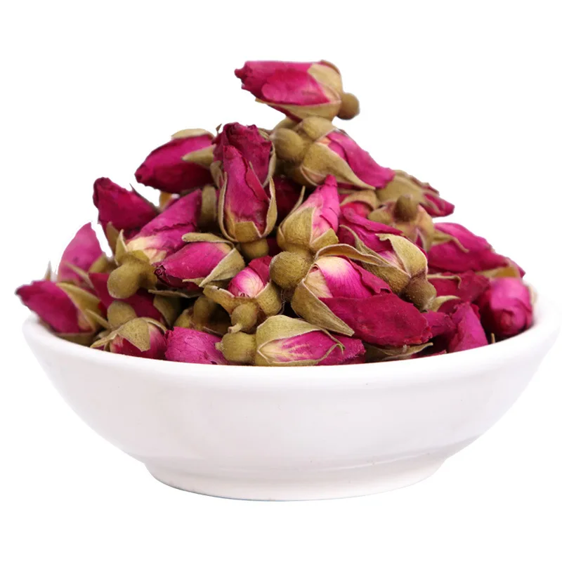 Best France Rose Bud Loose Leaf Tea,Pink Dried Rose Health Tea French Rose Herbal Tea