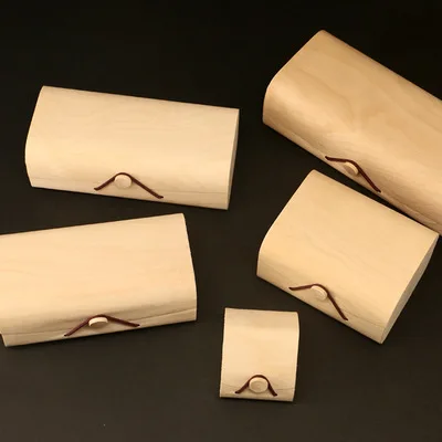 Custom design Wooden Tea Caddies Gift Box Large Cylinder Wood Wine Box