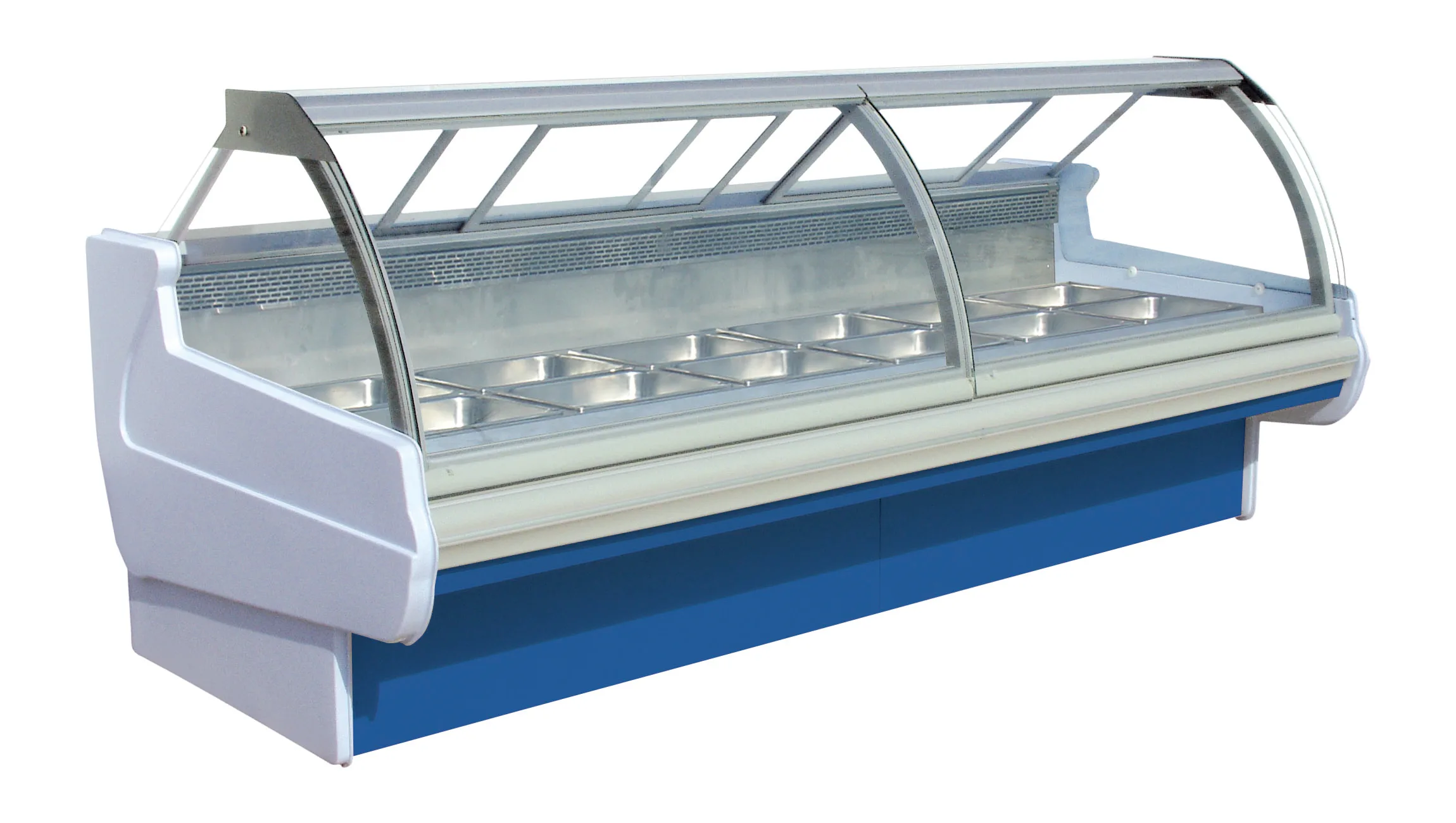 Cooked Food Display Cabinets Refrigeration Equipment Deli Cooler Meat Display Refrigerator Deli Showcase