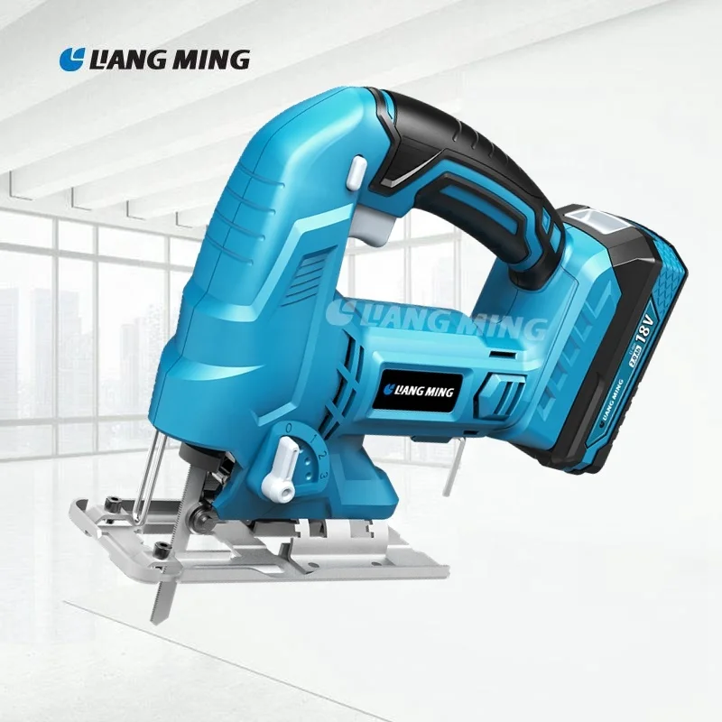 Electric Power Fast Charge 18V Li-ion lithium Battery Cordless Jig Saw wood Saw Sawing Machine Jigsaw Combo Kit model JS-L0218