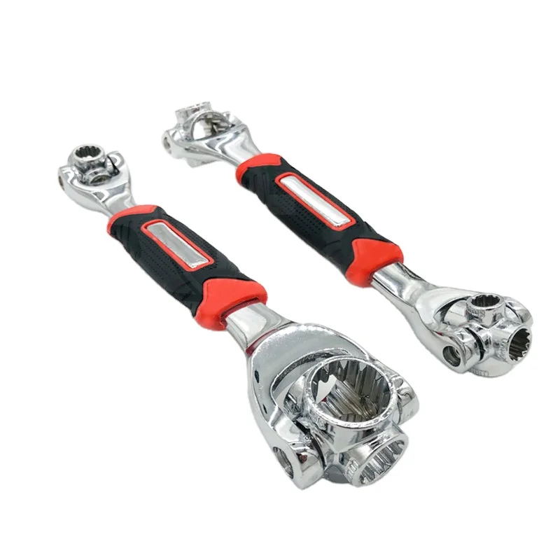 Furniture Car Repair Hand Tools Universal 360 Degree Tools Socket Steel Tiger Wrench with Spline Bolts