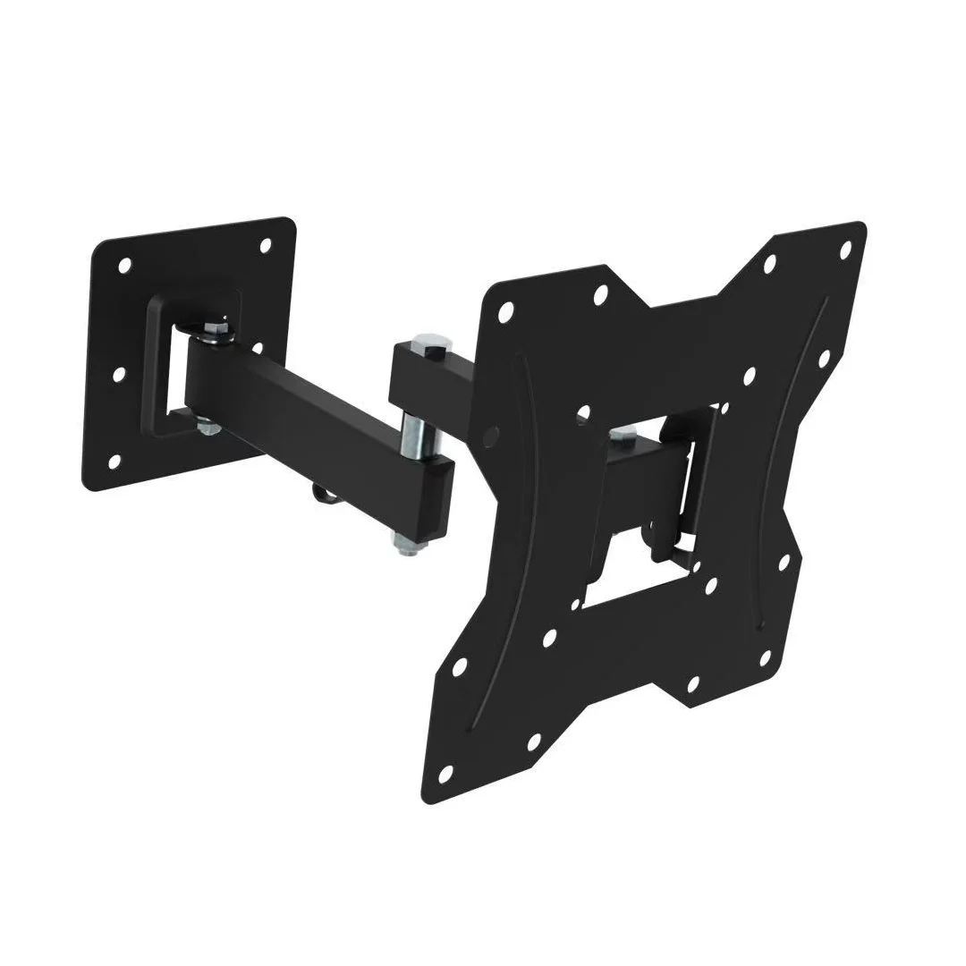 Cost effective Steel Bracket Full Motion Security Swivel Wall TV Mount