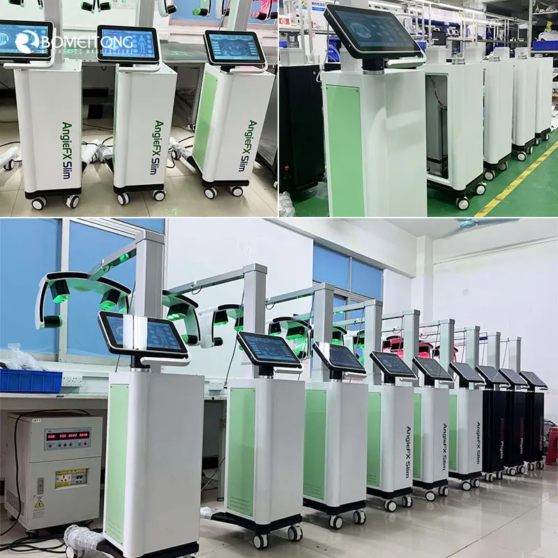 AngieFXSlim weight loss cellulite reduction slimming cold laser 2024 body sculpting fat removal 532nm 10d green laser