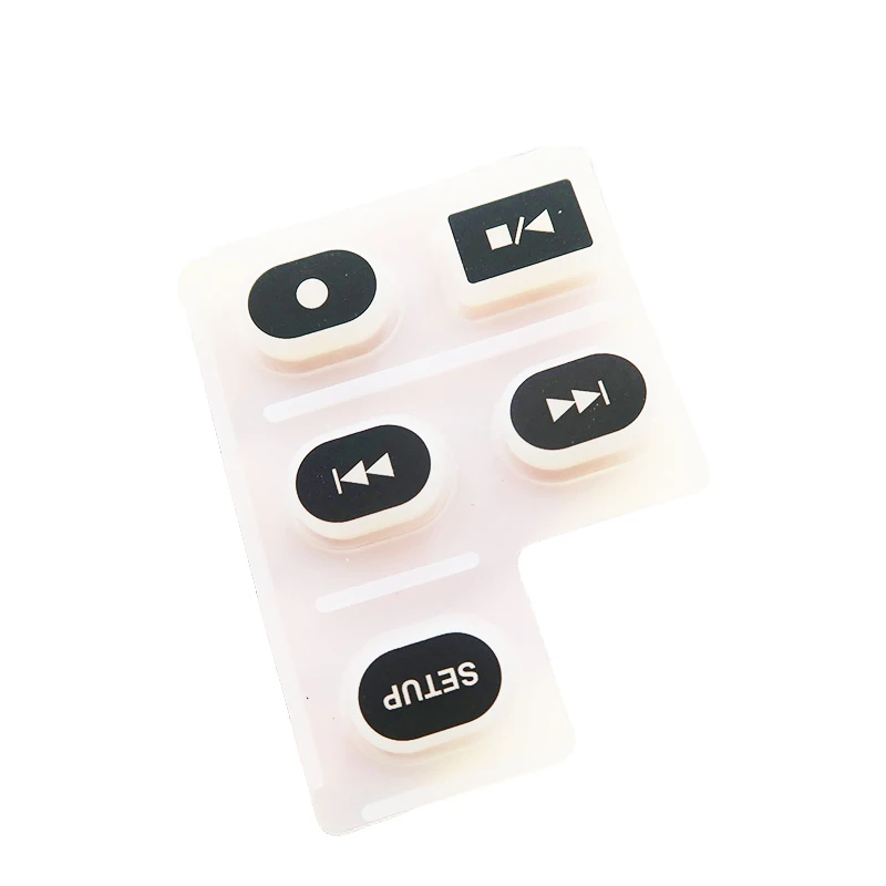 Black Button Backlit Keypad Design Of Pervious To Light Keycaps Keypad