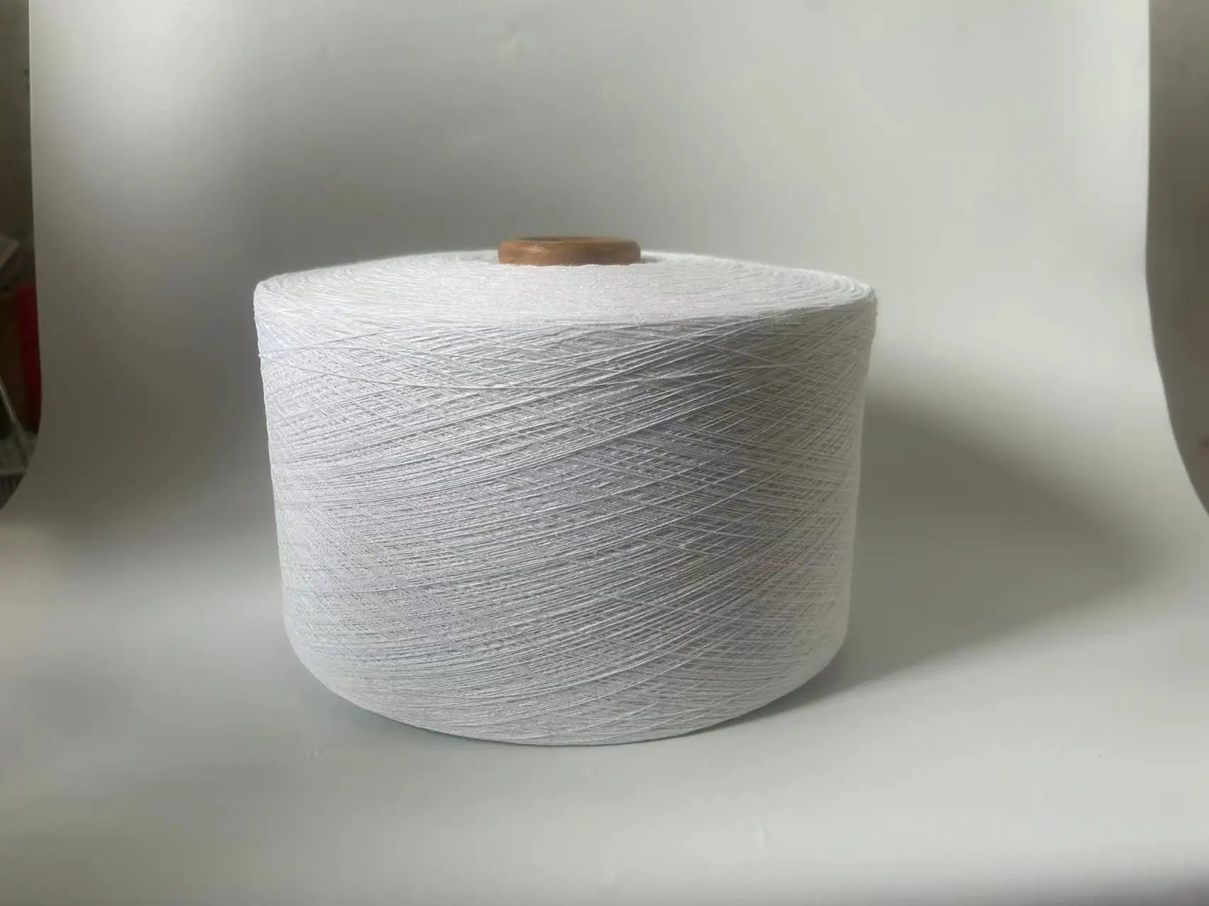 High Quality Tc Ne6  Ne8 s Ne10  Ne12  Ne14/1 Recycle Polyester Cotton Oe Knitting Weaving Yarn For Gloves socks