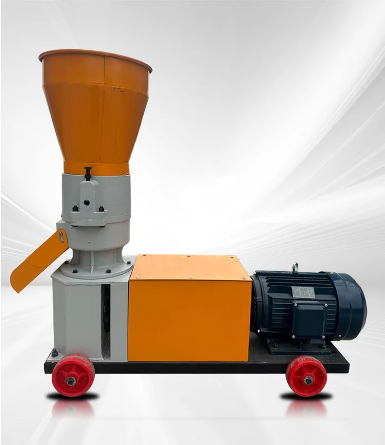 Animal Cattle Chicken Broiler Concentrate Feed Food Granule Maker Poultry Pellet Making Machine For Fish