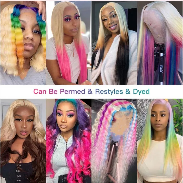 Wholesale Brazilian Human Hair Blonde 613 Glueless Full Lace Wig With Baby Hair HD 613 Full Lace Wigs For Black Women