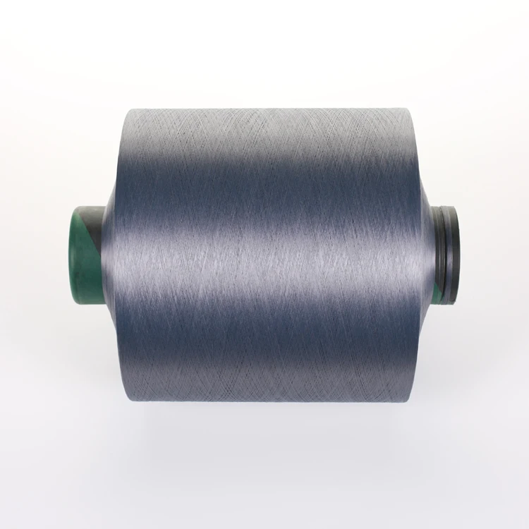 150 Denier 144 нить мягкая промежуточная серая пряжа для вязания