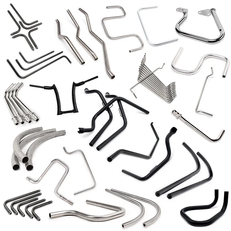 Custom Stainless steel pipe CNC Lathe  parts steel bending hollow pipe stainless steel tipping and punching