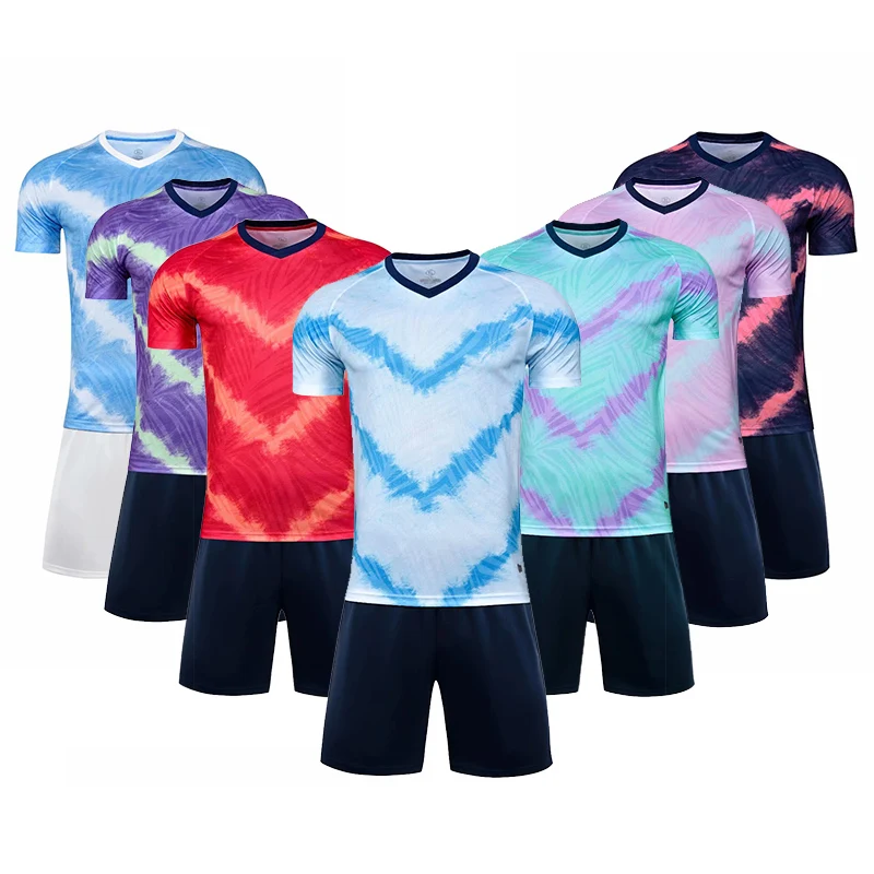 
21 Custom soccer jersey and sportswear club team football kits original cheap price sublimation soccer uniform 