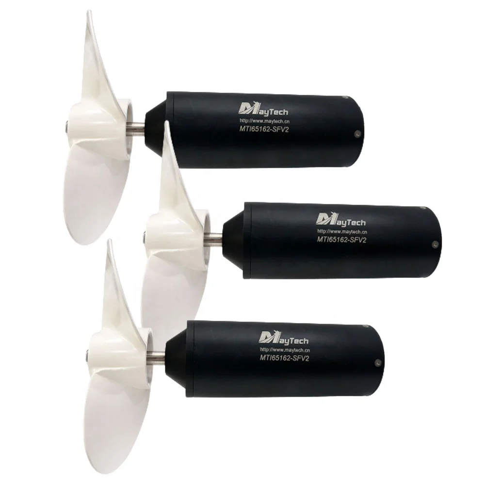 Maytech 3PCS 65162 100KV Brushless Inrunner Fully Waterproof Motor with Propeller for Electric Surfboard Efoil Jet Board