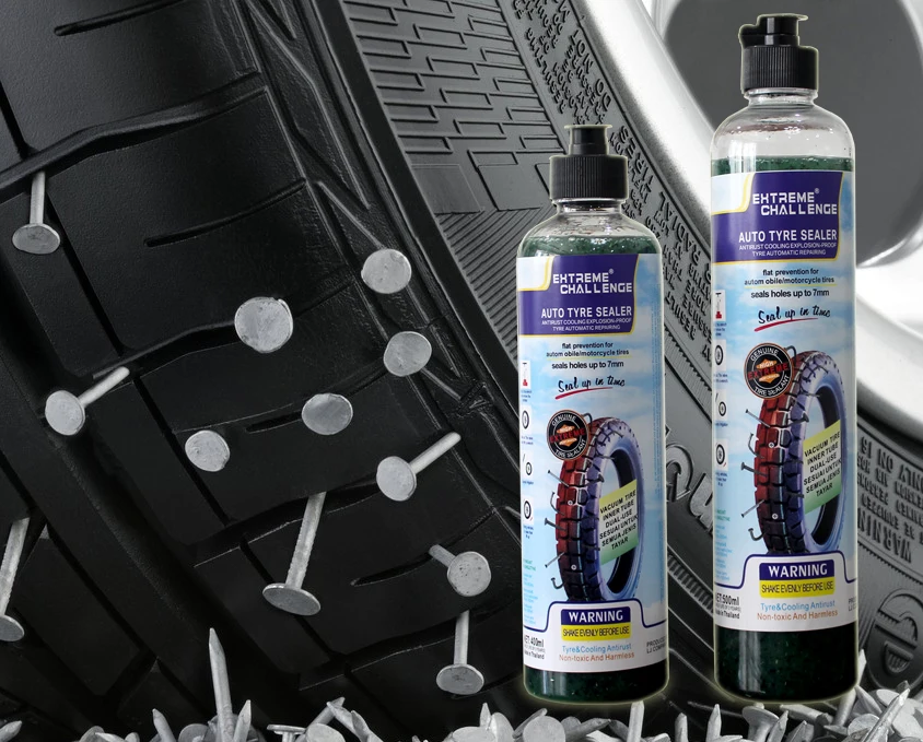 500ml Antifreeze self-replenishing solution Inner tube sealant Puncture repair of liquid tire Sealant tire repair fluid